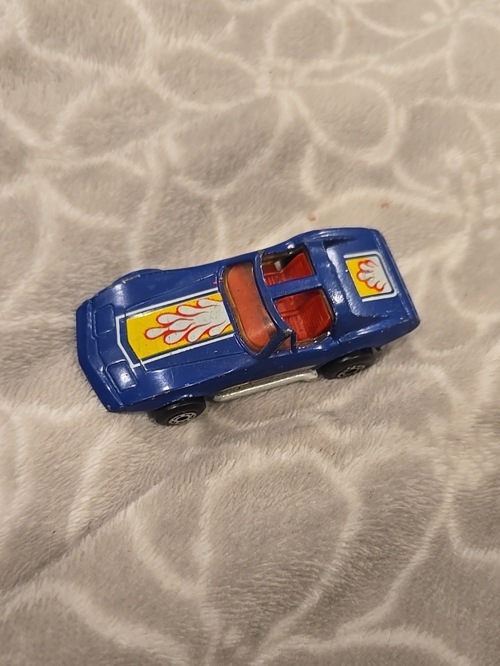 Matchbox 1979 Super fast Chevrolet Corvette Blue